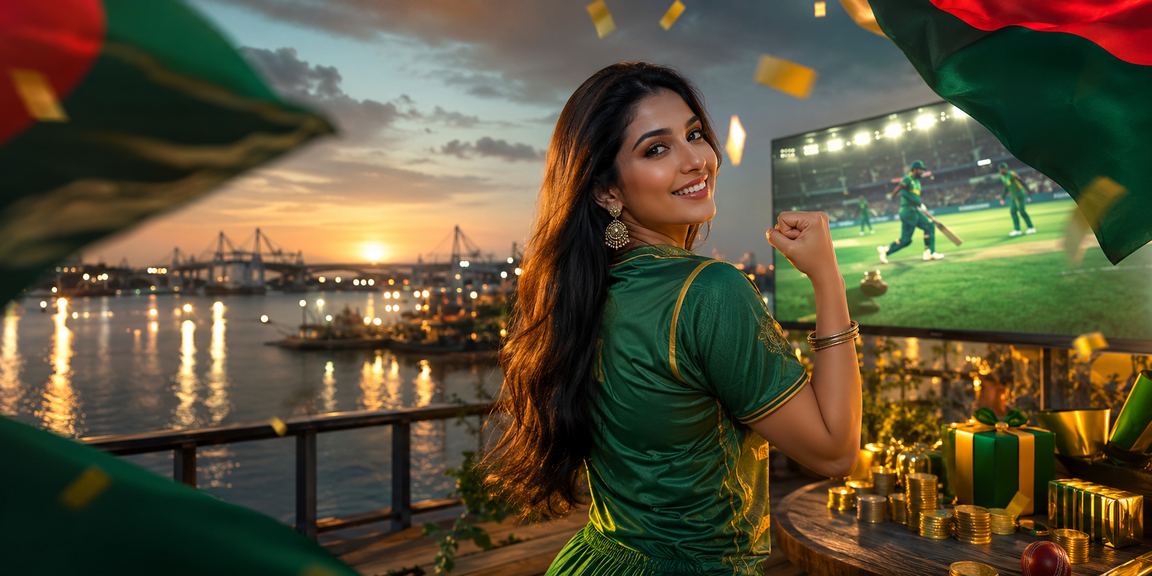 নারায়ণগঞ্জে লাল সবুজ থিমে ক্রিকেট বেটিং bd555 প্ল্যাটফর্মে